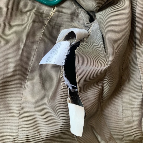 MaxMara Vintage Green Women’s Genuine Leather Jacket made in Italy (US SZ 12) - Picture 12 of 16